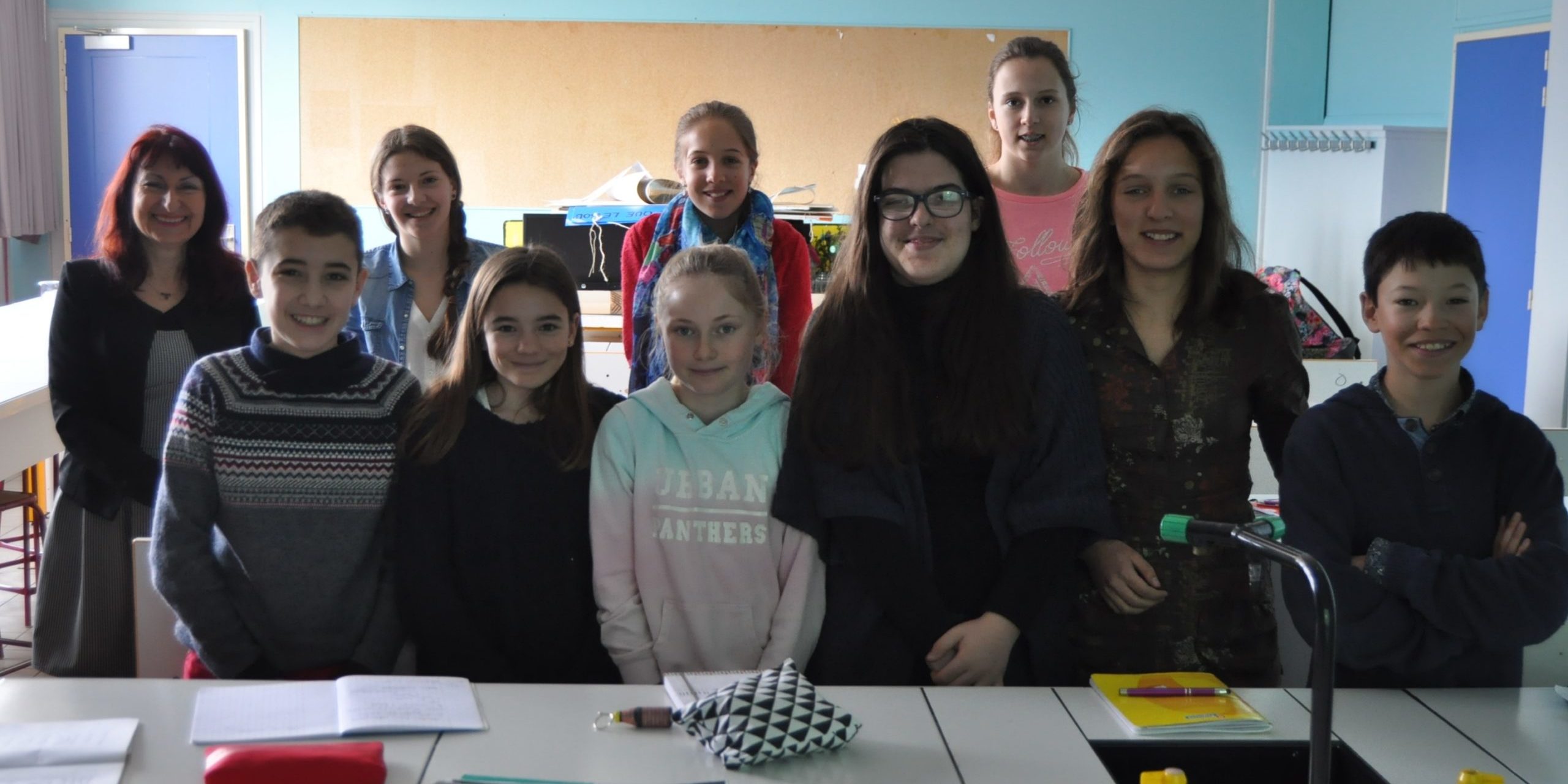 College students, Jean-Jacques Perret et Nicole Giraud